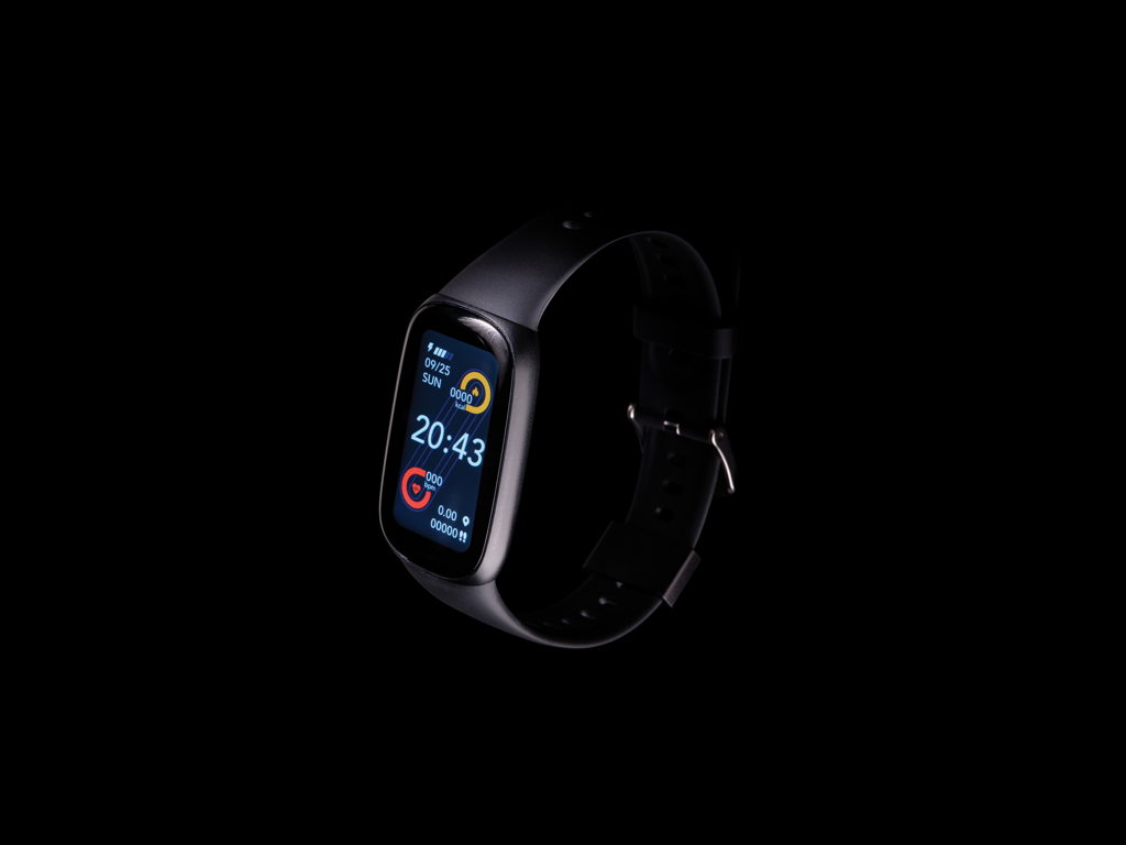 RCS recycled TPU activity watch screen with HR