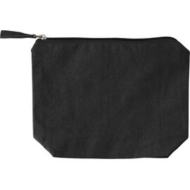 Recycled cotton cosmetic bag (180 gsm) Cressida Black -  1039472.001