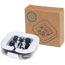 Casque filaire type C Baekdu avec boîte de rangement en plastique recyclé Noir - Unbranded 12443890