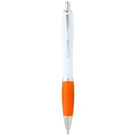 Stylo bille Nash en plastique recyclé (encre bleue) Orange - Unbranded 10797331