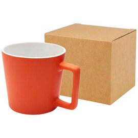 Cali 370 ml Keramiktasse mit matter Oberfläche Orange - Unbranded 10090031