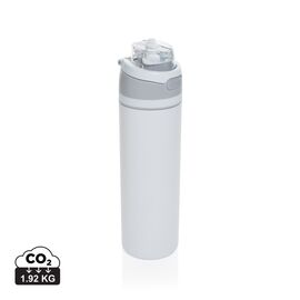 Omni Sip RCS certified re-steel lockable bottle 720ml White - XD Collection P437.0803