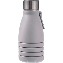 Gourde pliable de 550 ml en silicone Erin Gris -  1172250.003