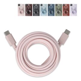 2UCC200 | Fresh 'Rebel USB-C to USB-C cable 2.0m Pastel pink - Fresh 'n Rebel LT49409-N0079