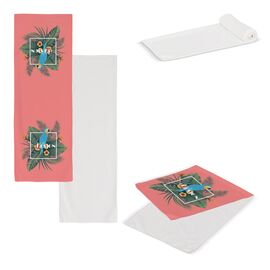 Kühlendes Handtuch R-PET 30x80cm Sublimation Weiß -  LT95001-N0001