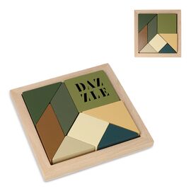 InSideOut Holz-Tangram think IQ puzzle Neon sortiment - InSideOut LT57405-N0099