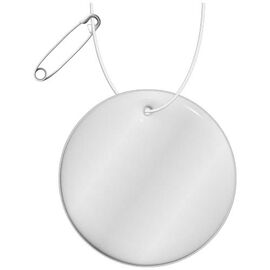RFX&#8482; H-16 runder, leichter, reflektierender PVC-Anhänger &#8211; medium Weiß - RFX™ 1PR12901