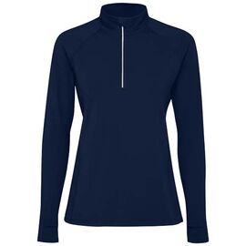 Estambul damessweater met lange mouwen en halve rits Navy blue - Roly R10331R1