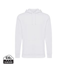 IQONIQ Jasper gerecycled katoen hoodie Recycled white - iqoniq T9400.004.XXS