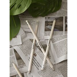 Recycled Newspaper Pencil potlood Licht, Donkergrijs -  251991