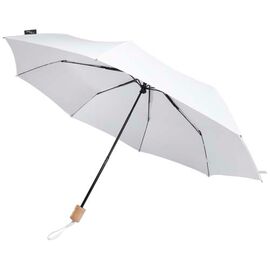 Dane 21 inch RPET paraplu Wit - Unbranded 11350801
