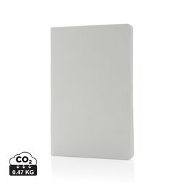 Cahier A5 en papier kraft Salton Blanc - XD Collection P774.483