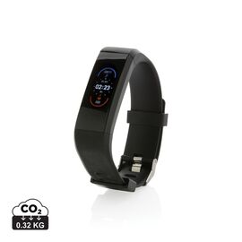 RCS recycled TPU Sense Fit with heart rate monitor Black - XD Collection P330.811