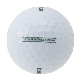 tomorrow golf Single Pack Recycled Golf Balls Weiß - Tomorrow Golf W43010