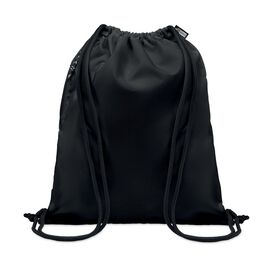 Grand sac à cordon 300D RPET Noir -  MO6997-03