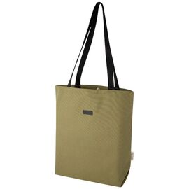 Joey veelzijdige draagtas van GRS gerecycled canvas 14 l Olijf groen - Unbranded 13004260