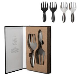 Byon Insalata Salatbesteck Steel Schwarz - ByOn LT53000-N0002
