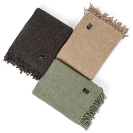 Kosta Linnewafveri Sjövallen deken 130x170 cm Beige - Kosta Linnewäfveri LT54503-N0055