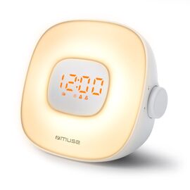 ML-198 | Muse wake up light FM radio Wit - Muse LT55009-N0001