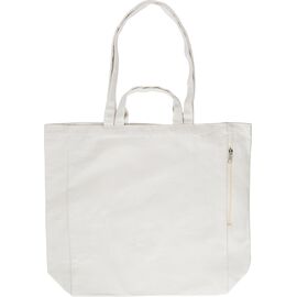 Sac shopping en coton recyclé Bennett Kaki écru -  967394.013