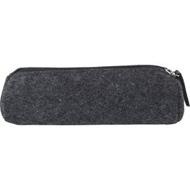 rPET felt pencil case Samantha Dark grey -  970963.491
