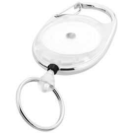Gerlos sleutelhanger en rollerclip Wit - Unbranded 10210400