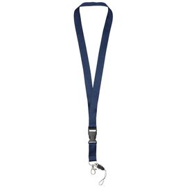 Sagan lanyard met afneembare gesp en telefoonhouder Navy - Unbranded 10250803