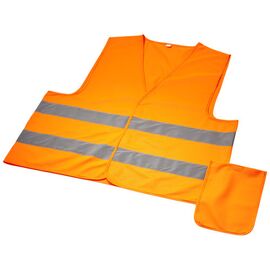 RFX&#8482; Watch-out XL safety vest in pouch for professional use Neon orange - RFX™ 10401001