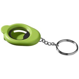 Cappi flesopener sleutelhanger Ivoorwit, Lime - Bullet 10449904