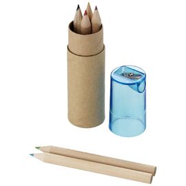 Set de 6 crayons de couleur Kram Bleu - Unbranded 10622000