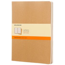 Moleskine Cahier Journal XL - gelinieerd Kraft bruin - Moleskine 10715925
