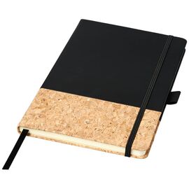 Evora A5 kurken en thermo PU notitieboek Zwart - JournalBooks 10732000