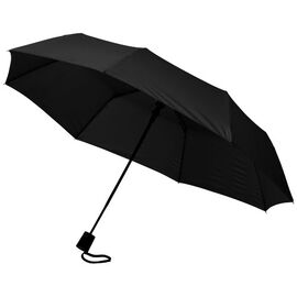 Wali 21&quot; Automatik Kompaktregenschirm Schwarz - Unbranded 10907700
