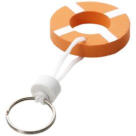 Porte-clés flotteur Lifesaver Orange, Blanc - Bullet 11805600