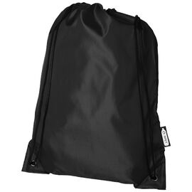 Oriole Turnbeutel aus RPET 5L Schwarz - Unbranded 12046100