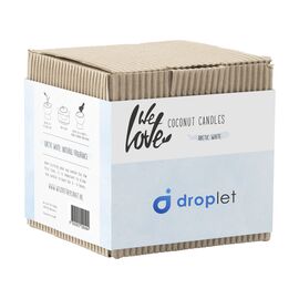We Love The Planet Coconut Candle Kerze Arctic White - We Love The Planet 105510