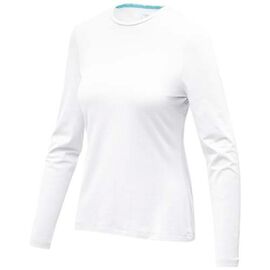 Ponoka long sleeve women's organic t-shirt White - Elevate NXT 38019015
