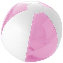 Bondi stevige en transparante strandbal Roze, Wit - Unbranded 10039701
