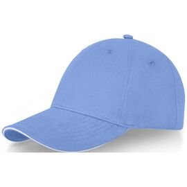 Darton 6 panel sandwich cap Lichtblauw - Elevate Life 38679400