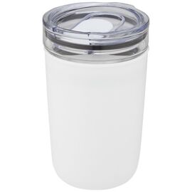 Bello 420 ml glass tumbler with recycled plastic outer wall White - Unbranded 10067501