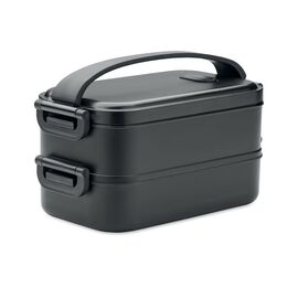 Lunchbox van PP Zwart -  MO2119-03