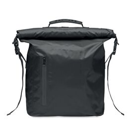 RPET waterproof rolltop bag Black -  MO2181-03