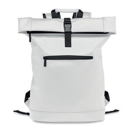 Sac à dos enroulable en PU Blanc -  MO2230-06