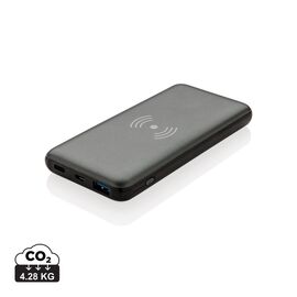 10.000 mAh powerbank met 10W draadloos snelladen met PD Grijs - XD Collection P322.142