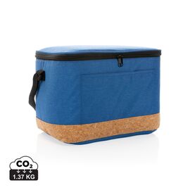 Impact AWARE™ XL RPET two tone koeltas met kurken detail Blauw - XD Collection P422.355