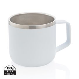 Stainless steel camp mug White - XD Collection P432.443