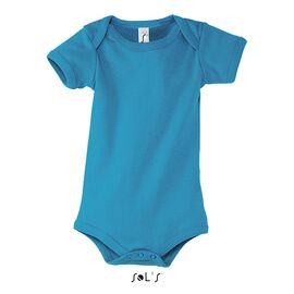 BAMBINO BABY BODYSUIT Aqua -  S00583-AQ-XS