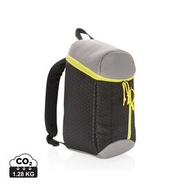 Sac à dos isotherme 10L Noir, Vert citron - XD Collection P733.071