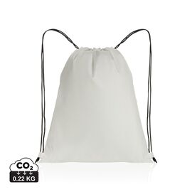 Sac cordelettes en rPET 190T Impact AWARE™ Blanc - XD Collection P762.683