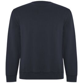 Batian biologisch katoenen uniseks sweater met ronde hals Navy blue - Roly R10711R2